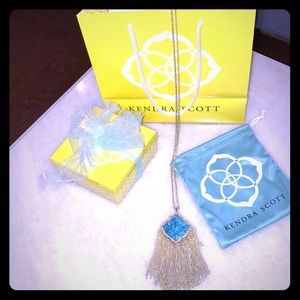 Kendra Scott Kingston Turquoise necklace